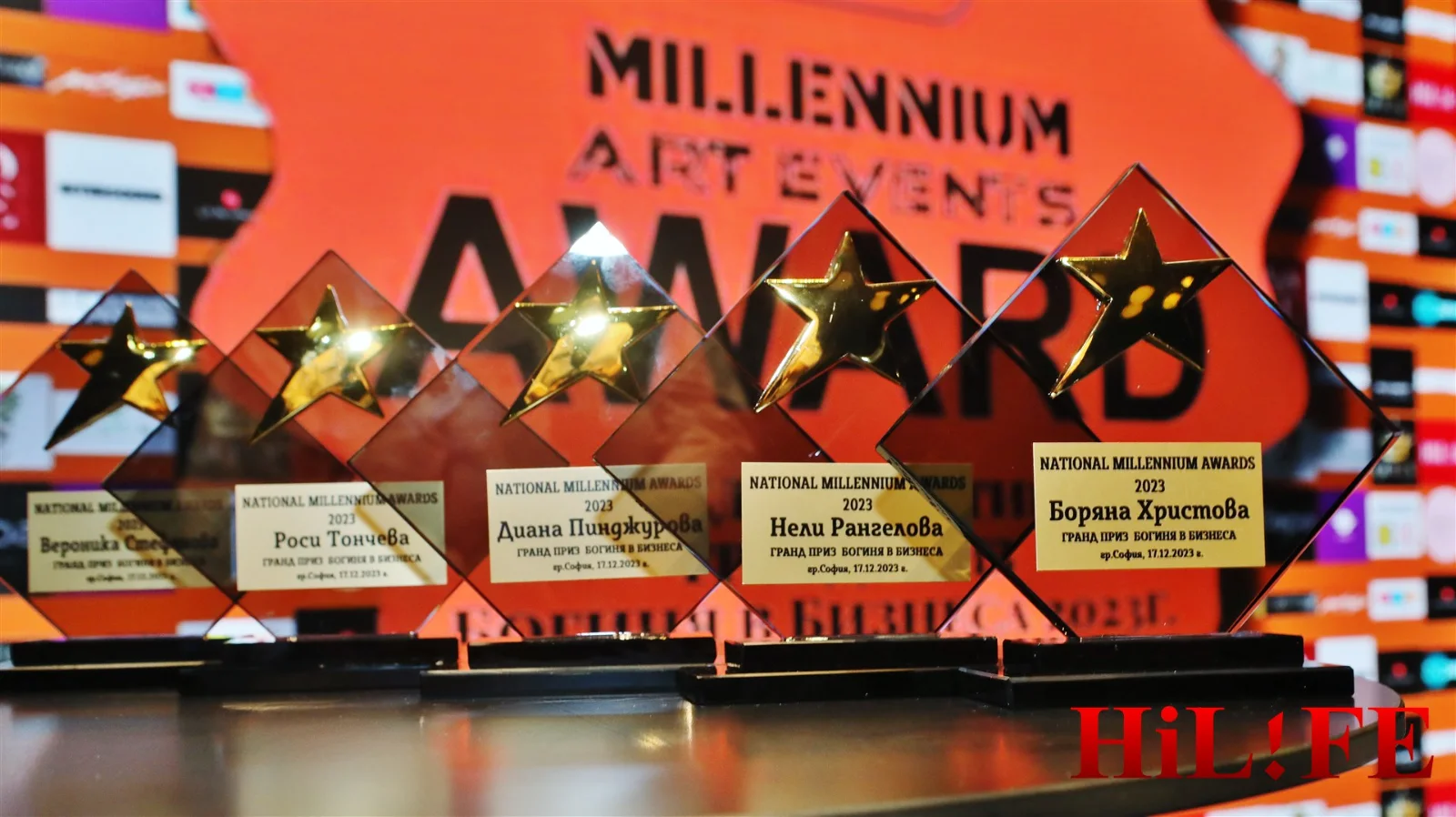 Статуетки Millennium Art Events Award